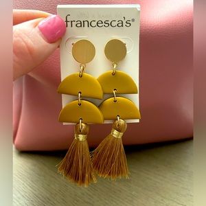 Francesca’s Fringe Earrings